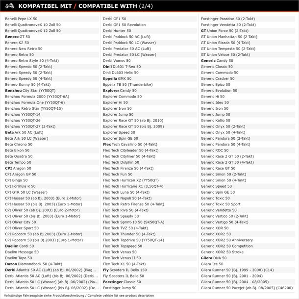 Malossi Variomatikgewichte HT 16X13mm 7,0G für Zhongyu Massimo Schwinn Karcher – Bild 6
