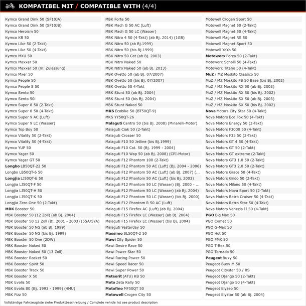 Malossi Variomatikgewichte HT 16X13mm 7,0G für Zhongyu Massimo Schwinn Karcher – Bild 8