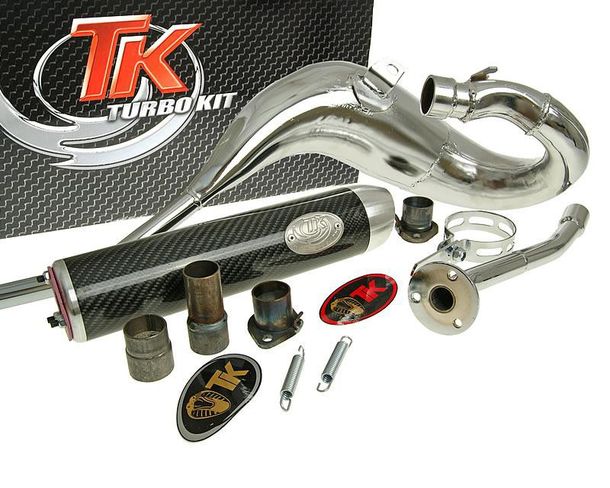 Kit turbo escape Bufanda Carreras 80 para Derbi Senda (00-), Aprilia RX/SX, Gilera RCR/SMT, Zulu
