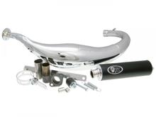 Uitlaat Turbo Kit Carreras 80 Chroom voor Rieju MRT, Beta RR Enduro Supermoto Aprilia RS CPI Yamaha DTR SM X MRX Peugeot XPS Track Supercross Fantic Motor