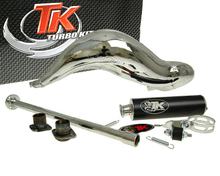 Carreras 80 Chrome Turbo uitlaatset voor Derbi GPR 50 (05-)