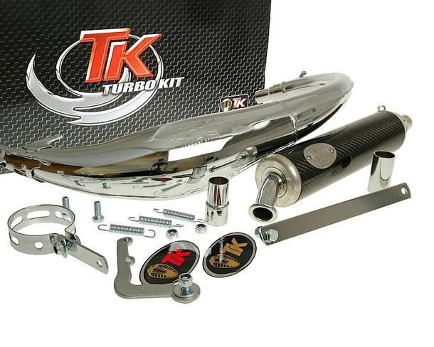 Bajo RQ Chrome Turbokit voor Beta RK6 Minarelli