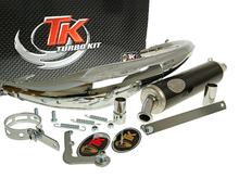 Bajo RQ Chrome Turbokit voor Beta RK6 Minarelli