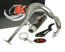 Uitlaat TurboKit Bajo RQ Chroom met goedkeuring voor Suzuki Street Magic