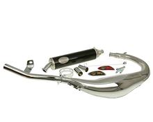 Kit turbo échappement Bajo RQ chrome pour Beta RRT 50 (00-02)