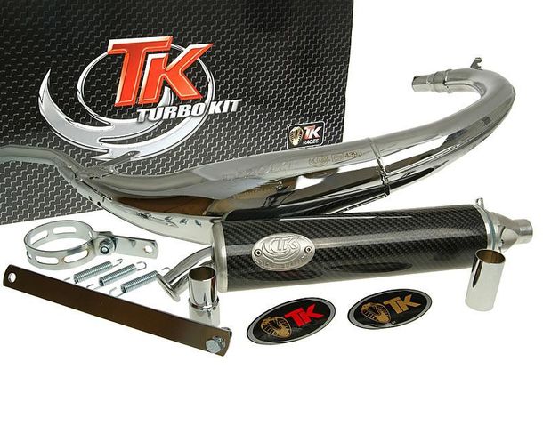 Bajo RQ chromen uitlaatturbokit voor HM CRE 50 Factory