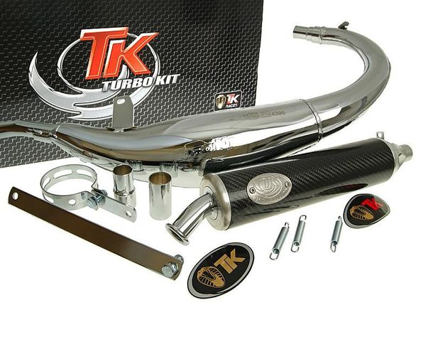Bajo RQ Chrome uitlaatturbokit voor MH Furia RYZ 50