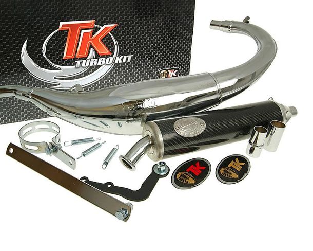 Bajo RQ Chrome uitlaatturbokit voor Yamaha DT50 (04-)