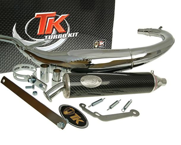 Bajo RQ Chrome Turbo uitlaatset voor HM CRE 50