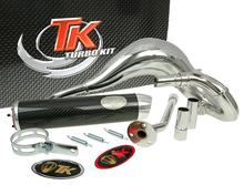 Auspuff TurboKit Bufanda RQ Chrom mit Zulassung für Beta RK6