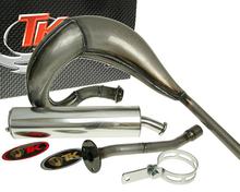 Auspuff TurboKit Bufanda R mit Zulassung für Aprilia SX, Derbi Senda SM DRD X-Treme Pro Racing RX R X-Race Gilera RCR SMT Ltd Edition 50 ccm