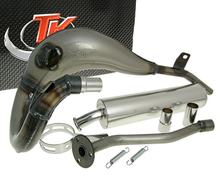Auspuff TurboKit Bufanda R mit Zulassung für Gilera GSM, H@k, Surfer mit Morini