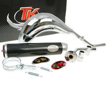 Auspuff TurboKit Bufanda RQ Chrom mit Zulassung für Beta RR50 (03-07)