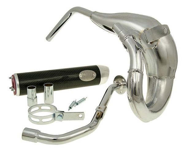 Kit de escape Turbo Bufanda RQ Chrome para Furia MH RYZ 50 Pro (06-)