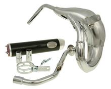 Auspuff TurboKit Bufanda RQ Chrom mit Zulassung für MH Furia RYZ 50 Pro (06-)