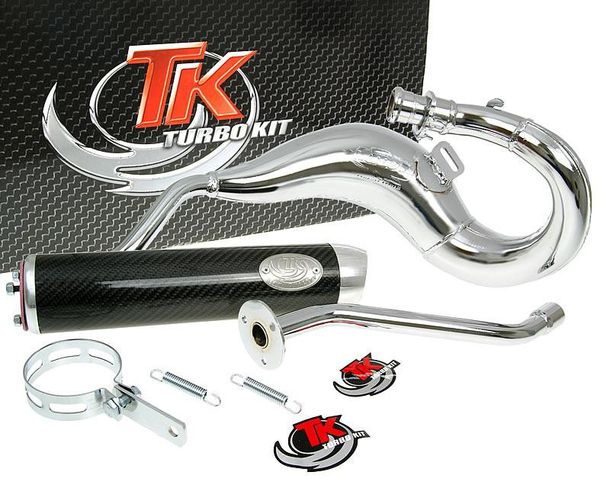 Kit turbo di scarico Bufanda RQ cromato per CPI SX50, SM50