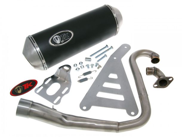 Auspuff TurboKit GMax 4T mit Zulassung für SYM Euro MX, VS 125ccm