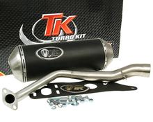 Uitlaat TurboKit GMax 4T met homologatie voor Kymco People S 125