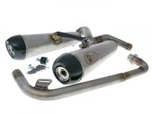 Auspuff TurboKit Double mit Zulassung für Honda MSX / Grom 125