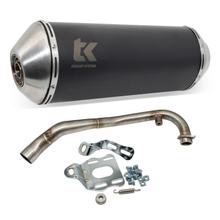 Uitlaat TurboKit GMax 4T met goedkeuring voor Gilera Nexus 125, Runner VX, VXR 125-200, VR 200