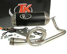 Auspuff TurboKit GMax 4T mit Zulassung für Kymco Agility 50, Vitality 4T