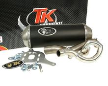 Auspuff TurboKit GMax 4T mit Zulassung für Suzuki Burgman 125i 150i (07-)