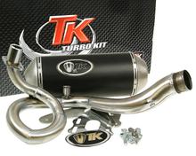 Uitlaat TurboKit GMax 4T met homologatie voor Vespa LX S 3V Touring LXV ie 125 / 150 ccm