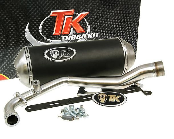 Auspuff TurboKit GMax 4T mit Zulassung für Yamaha BWs 125 Zuma