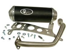 Uitlaat TurboKit GMax 4T met homologatie voor Kymco Agility City 125