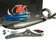 Auspuff TurboKit GMax Sport 4T mit Zulassung für GY6 50ccm Retro