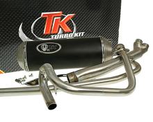 Auspuff TurboKit 2-in-1 X-Road mit Zulassung für Hyosung GT125