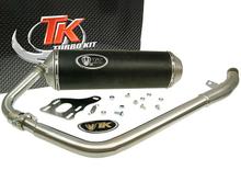 Escapamento TurboKit X-Road com homologação para Kymco Quannon 125
