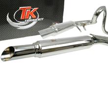 Auspuff TurboKit X-Road Custom mit Zulassung für Hyosung Aquila 125