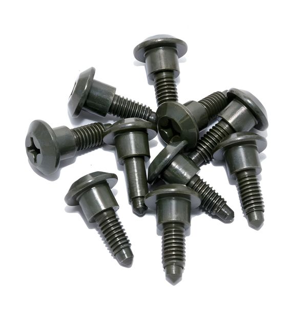Jeu de vis MXT Vis de carénage M6 cruciforme, 10 pièces pour Piaggio Gilera 50-800ccm