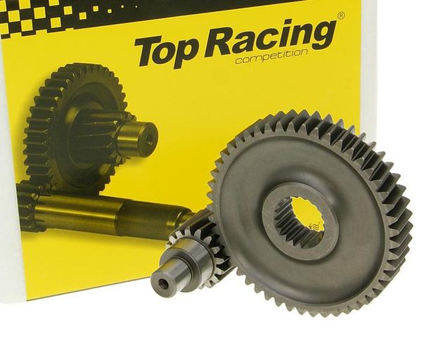 secondary transmission gear up kit Top Racing +9% 16/50 for China, Kymco 50 4-stroke