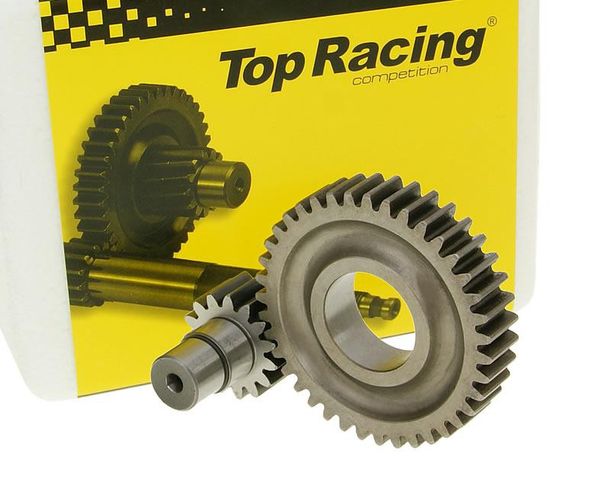 secondary transmission gear assy Top Racing 15/39 for Gilera, Piaggio
