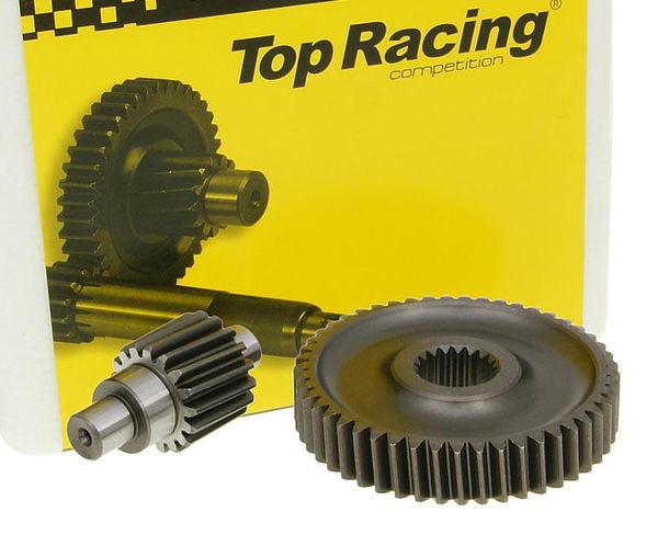 secondary transmission gear up kit Top Racing +18% 17/49 for China, Kymco 4-stroke