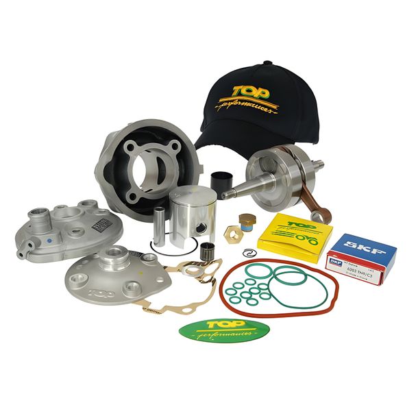 Kit cilindros+cigüeñal rendimiento superior 85cc para Minarelli AM