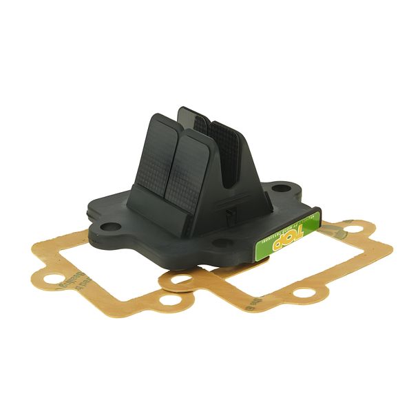 Membranblock Top Performances TPR Black für Minarelli liegend, CPI, Keeway, 1E40QMB
