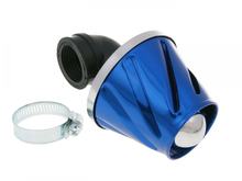 Power Helix luchtfilter 28-35mm blauw