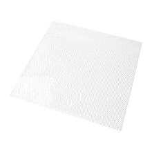 Racing Gitter 30x30cm fein silber / alu-farbig