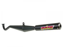 Auspuff Tecno schwarz für Puch Maxi Boss