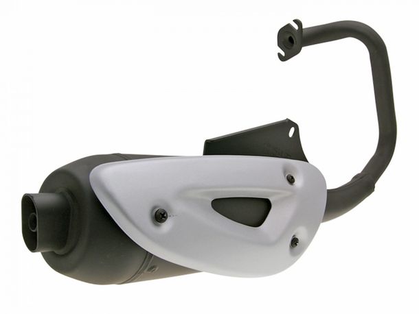 Scarico Tecno Dritto con marchio di omologazione E per Kymco, SYM GR1
