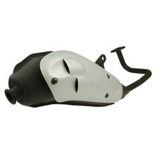 Auspuff Tecno Streetline schwarz mit E-Prüfzeichen für 139QMB/QMA