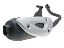 Auspuffanlage Tecno Straight mit Zulassung für Aprilia SR50 (Piaggio)
