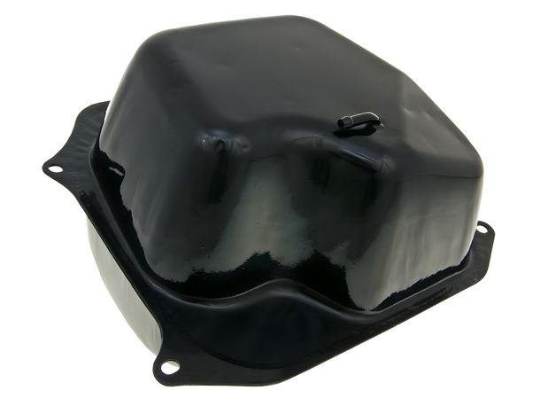 Réservoir d'essence métal avec raccord bouchon pour tuyau d'essence