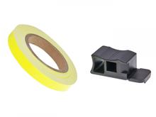Adesivo per cerchioni 7mm - giallo neon - 600cm