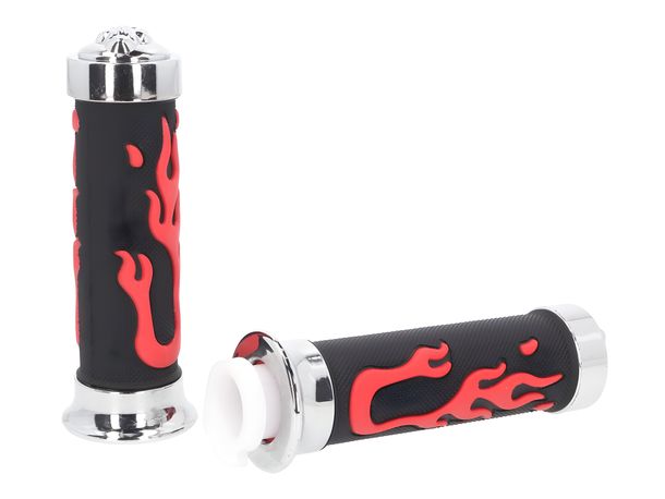 Griffe Satz Custom Flame rot