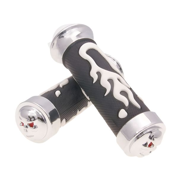 Griffe Satz Custom Flame weiß