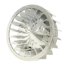 Roda do ventilador cromada para Minarelli horizontal, Keeway, CPI, 1E40QMB